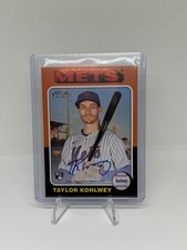 Topps 2024 Heritage  Autographs Taylor Kohlwey Rookie #ROA-TK Mets