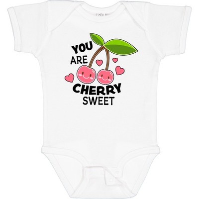 Inktastic You Are Cherry Sweet With Cherries And Hearts Baby Bodysuit Valentines