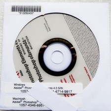 Image of Photoshop elements 4 ( Windows) 3 ( Mac) CD