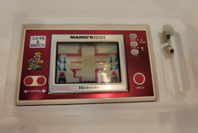 Nintendo Game & Watch Pocketsize MARIO'S CEMENT FACTORY ML-102 (with box)