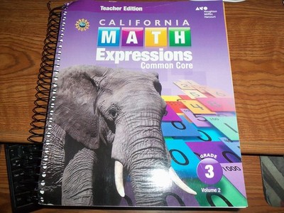 Teacher Edition, Volume 2 2015 (Houghton Mifflin Harcourt Math Expressions)