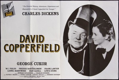 David Copperfield ORIGINAL French Film Poster W.C. Fields George Cukor Dickens