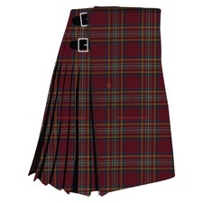 Scottish Handmade Traditional Hepburn Muted Tartan Kilt - Hepburn Muted Tartan