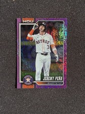 2026 Topps Series 1 Celebration Jeremy Pena Pink Holo Foil #307 Houston Astros