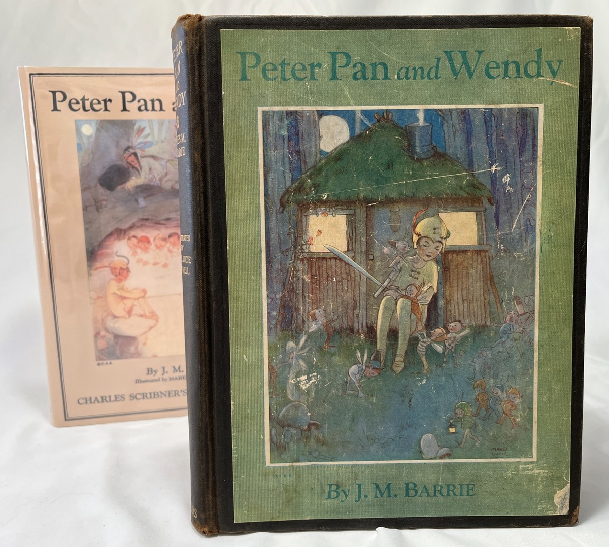 Peter Pan and Wendy,J.M.Barrie,1936~Facs Dust Jacket~Mabel Lucie 