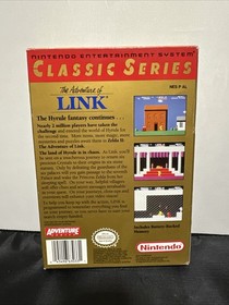 The Legend of Zelda 2 II The Adventure of Link Classic Series CIB (NES) Tested