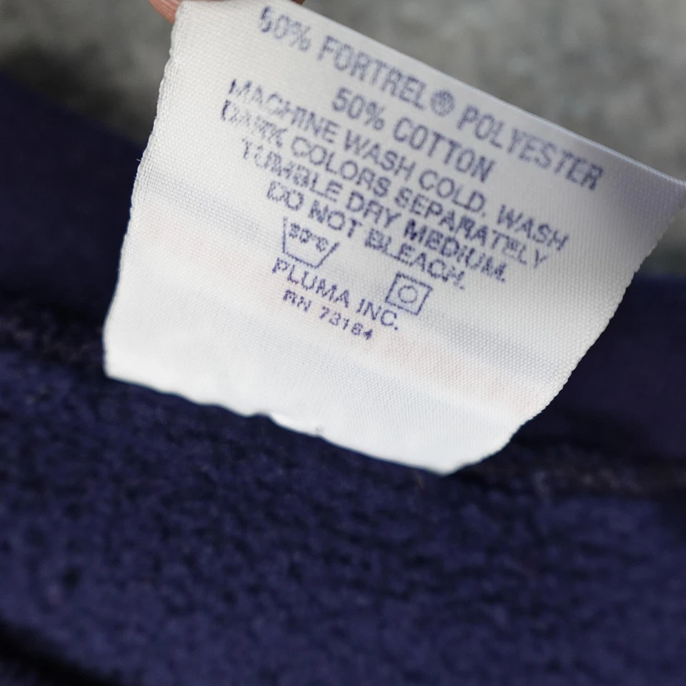 Suéter de Colección Columbus Quest Para Hombres Sudadera Azul Mediana ABL WNBA Ohio Años 90 Foto 4 de 4