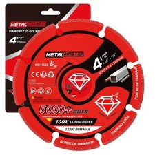 For Angle Grinder,4" Ceramic Tile Cutter Blade,Ultra- Glass Cutting Disc,Diamond