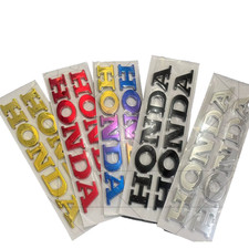 Car Motorcycle Motorbike Stickers 3D PVC Honda Sticker Logo 3D Tank Decal Logo