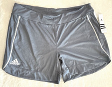 Adidas Women's Utility Climacool Athletic Shorts Size XL Gray NEW nwt