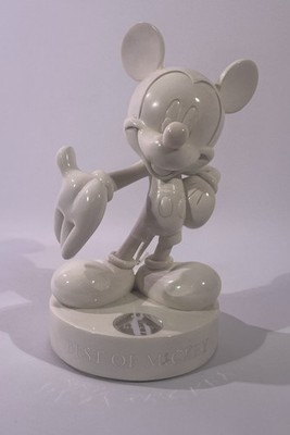 Disney Parks Mickey Mouse Figur Statue / Vintage Keramik Massiv