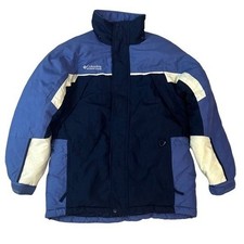 Columbia Fire Ridge Winter Ski Parka Blue Kids Jacket XL 14/16