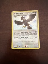 Pokemon - Staraptor Holo Rare Diamond and Pearl 16/130 Damaged on eBay