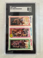 1980-81 Topps #111 John Long/Magic Johnson /Ron Boone SGC 8