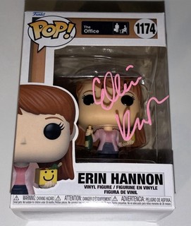 Ellie Kemper Signed Erin Hannon Funko BAS Beckett The Office SUPER RARE