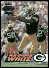 Reggie White 1994 Collectors Edge 73 Boss Squad Silver Green Bay Packers