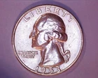 1953  WASHINGTON QUARTER  BU **502-6A