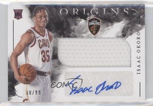 2020-21 Panini Origins Rookie Jersey Auto /99 Isaac Okoro #RJA-OKO Auto RC