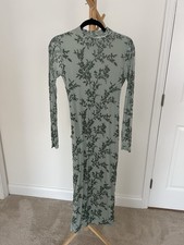 Women's Long Sleeve Dress Flower Dress