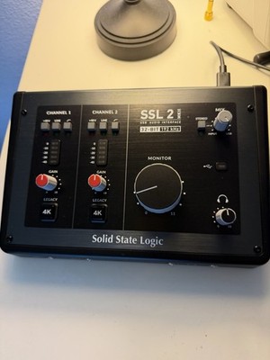 Solid State Logic SSL2-MKII USB-C Audio Interface 32-Bit 192kHz 2x2