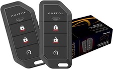 Avital 4109L 1-Way Vehicle Remote Start System with Keyless Entry