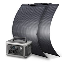 Allpowers R600 Tragbare Powerstation 299Wh Solargenerator Mit 2X 100W Solarpanel