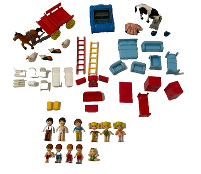 #ad VTG 1988 Matchbox Oh Jenny DreamWorld Playset amp; Accessories INCOMPLETE Set $66.99