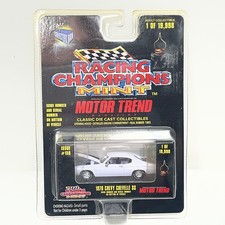 Racing Champions 1970 Chevelle SS White Chevrolet Mint Motor Trend Limited 1:64