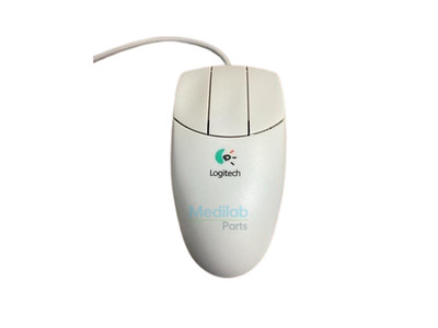 Logitech 3 Button Mouse Wired PS2 Connector PN: M-S43