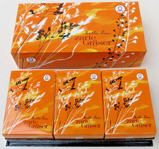 3x sehr alte "zarte Gräser" Seifenstücke unbenutzt in der Originalverpackung