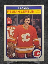 1982-83 O-Pee-Chee - Reggie Rejean Lemelin #50 Flames