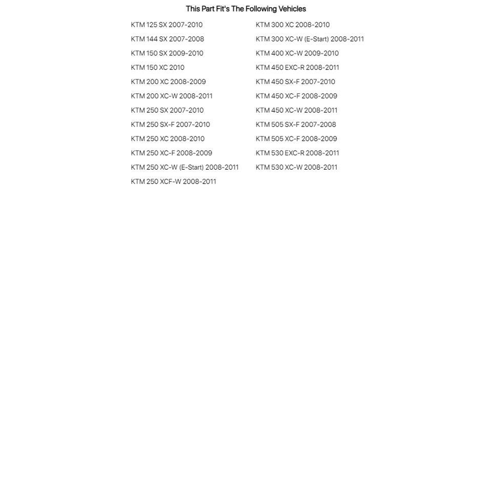 Acerbis Radiator Scoops KTM Orange For KTM 250 SX 2007-2010 — 第 4/4 张图片