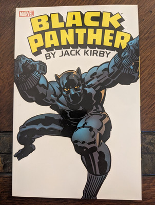 Marvel Black Panther Jack Kirby Illustrated Trade Paperback Graphic Novel