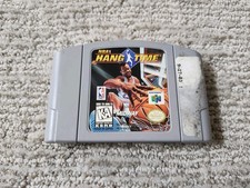 NBA Hang Time Nintendo 64 N64 Authentic Basketball Game Tested Works Cart Only