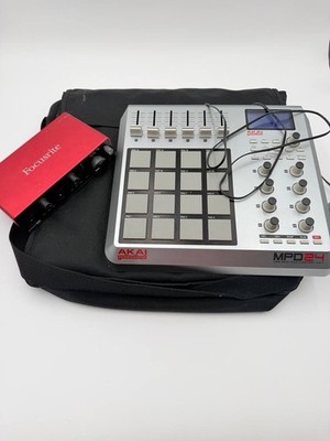 AKAI MPD24 MIDI Pad Controller + Focusrite Scarlett 4i4 (3rd Gen)