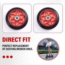 110 mm Roller Räder Ersatz Stunt Scooter Aluminium Radnabe Kick9743