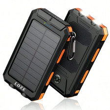 2026 Super 1000000mAh USB Portable Charger Solar Power Bank For Cell Phone