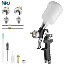 Mini Hvlp Air Spray Gun With 0.81.0 Mm Nozzles Detail Repair Automotive Pai...