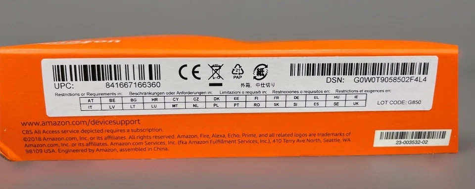 Amazon Fire HD 8 (8th Gen) Tablet, 16GB, 8" IPS, Red, Fire OS, Ads, microSD Slot - Image 2 of 4