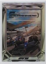 2025 Topps Chrome Formula 1 F1 Diamond Drives UNITED STATES GRAND PRIX 2024 3hd