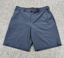 Nike Golf Dri-Fit Shorts Men's 38 Navy Blue Performance Dress Elastic Waist