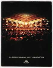 Helen Gallagher "MILLIKEN BREAKFAST SHOW" Molly Picon / Pat Morita 1971 Playbill