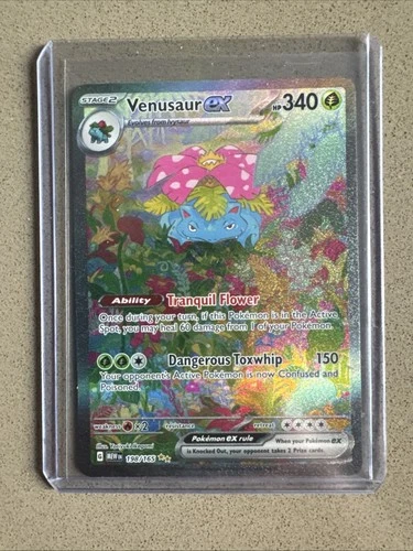 Pokémon TCG Venusaur EX 198/165 Scarlet & Violet 151 Sir Secret Near Mint NM