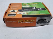 Monoprice DVI selector 2/4 Port DVI Selector Switch 2 4 DVI devices