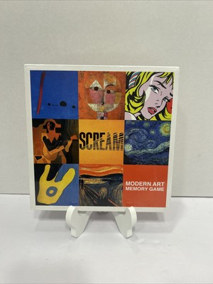 Modern Art Memory Game Learning Art History Testing Memory Game Ammo 2011 Sealed
