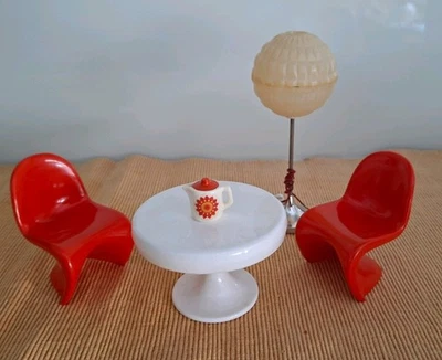 Alte Puppenstubenmöbel, Bodo Hennig, 60er, Panton - Bild 1 von 4