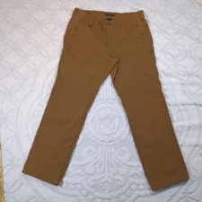 511 TACTICAL  PANTS W 40 L 34 Combat Military Security Double Knee Canvas Brown 
