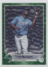 2022 Topps Series 2 Green Foilboard 424/499 Michael Taylor #483 0zt4