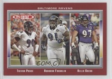 2006 Topps Total Total Red Trevor Pryce Aubrayo Franklin Kelly Gregg #78 0r5