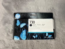 GENUINE HP 730 130-ml Matte Black DesignJet Ink Cartridge (P2V65A) - EXP 05/2027